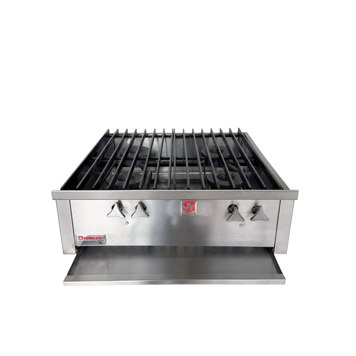 Parrilla a Gas LP 4 Quemadores INMEZA FACTORY 4QI LP