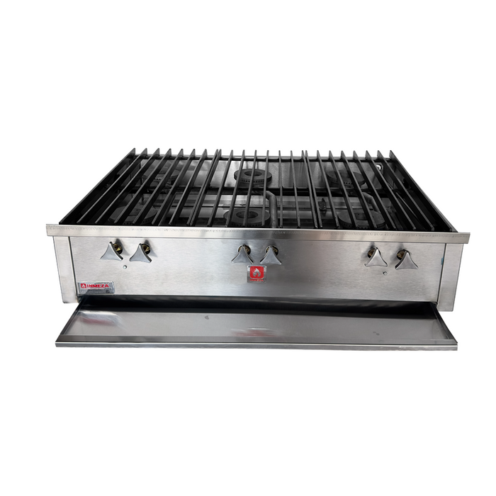 Parrilla a Gas LP 6 Quemadores INMEZA FACTORY 6QI LP