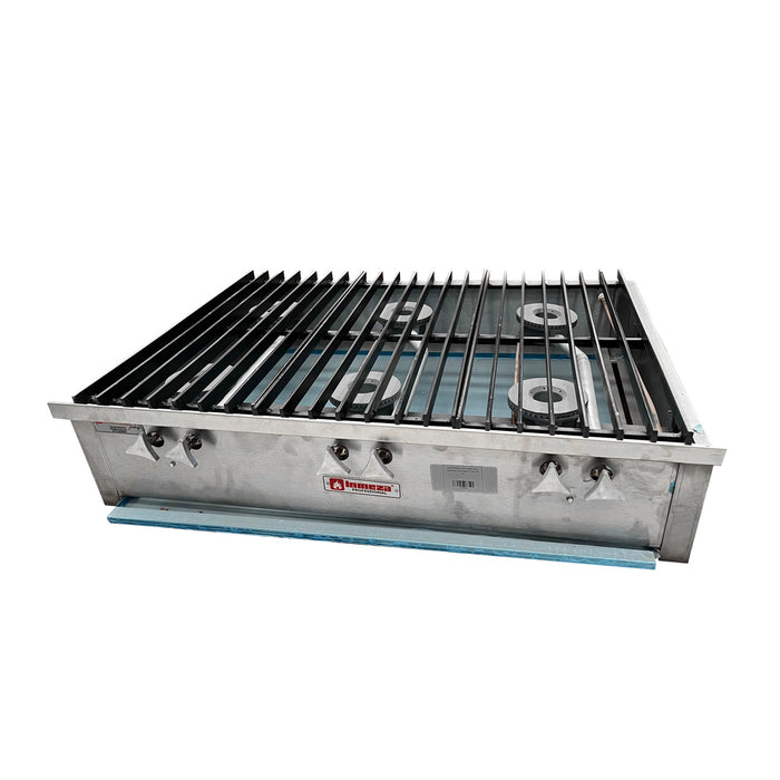 Parrilla a Gas LP 6 Quemadores INMEZA FACTORY 6QI LP