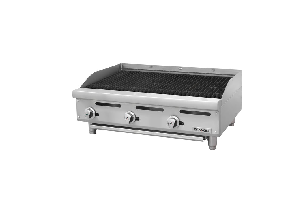 Asador Radiante Gas 3 Quemadores Drago AG-3R