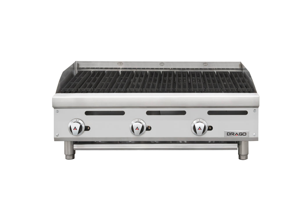 Asador Radiante Gas 3 Quemadores Drago AG-3R
