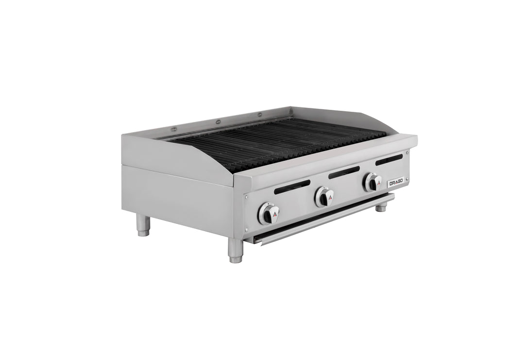 Asador Radiante Gas 3 Quemadores Drago AG-3R