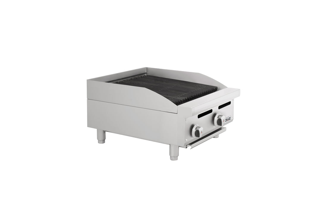 Asador Radiante Gas 2 Quemadores Drago AG-2R