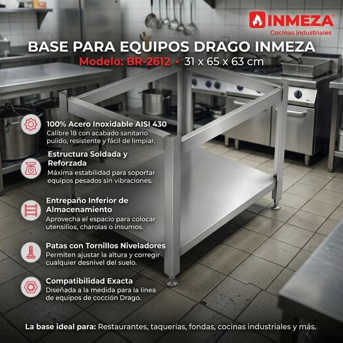 Base para Equipos Drago INMEZA FACTORY BR-2612