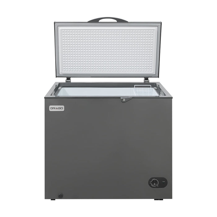 Congelador y Refrigerador Gris 7 Pies Drago CTC-07G