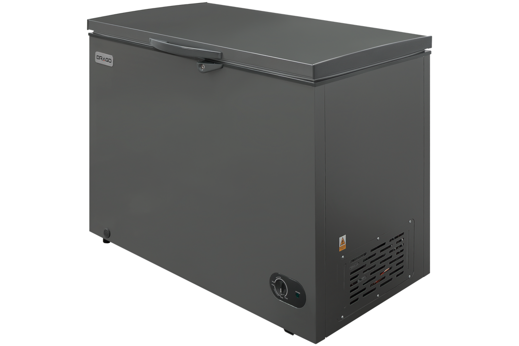 Congelador y Refrigerador Gris 10 Pies Icehaus  CTC-10G