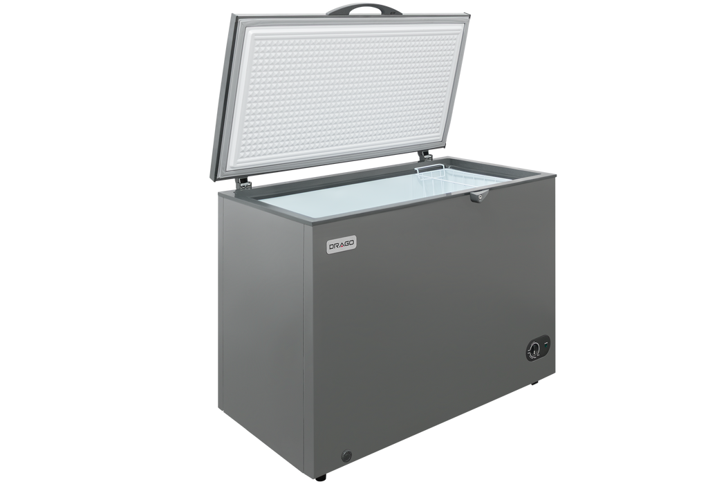 Congelador y Refrigerador Gris 10 Pies Icehaus  CTC-10G