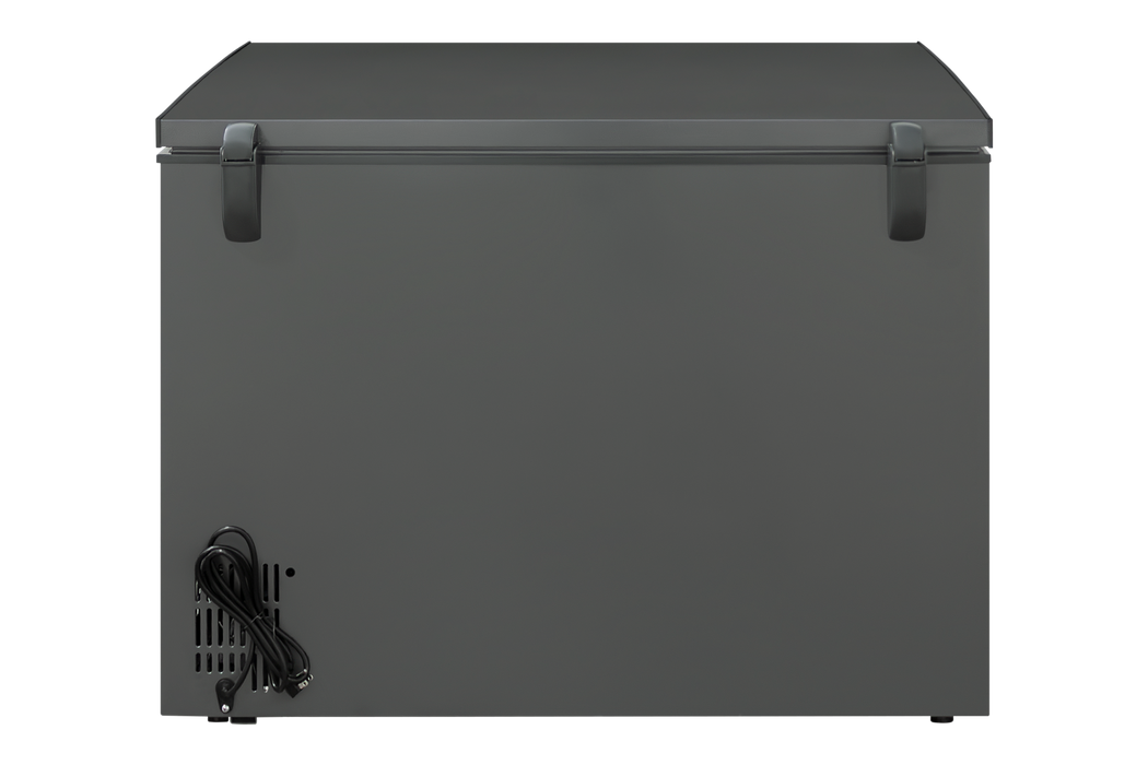 Congelador y Refrigerador Gris 10 Pies Icehaus  CTC-10G