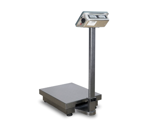 Báscula de Recibo, con Plato Anti-derrapante, Doble Pantalla, Batería Recargable 200 kg Torrey BRPP-200