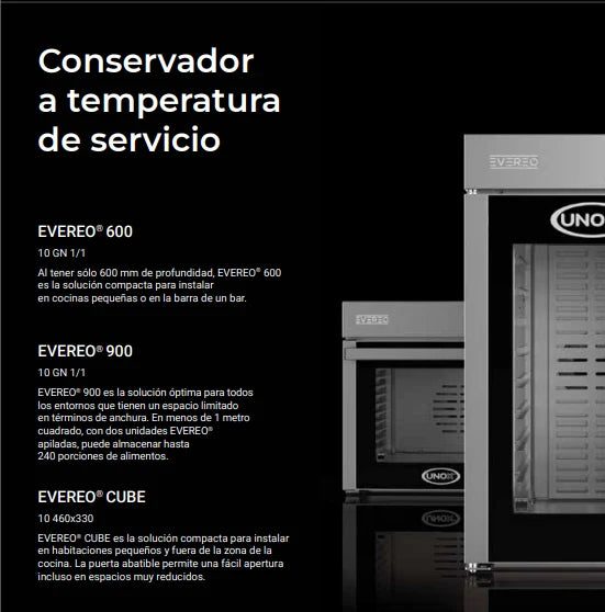 Conservador de Alimentos UNOX EVEREO XEEC-1013-EPRS