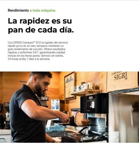 Horno de Convección y Cocción Acelerada UNOX SPEED.Compact ECO XEMA-01NS-MCDS-AL