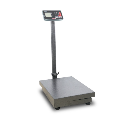 Báscula de Recibo, con Plato Anti-derrapante, Doble Pantalla, Batería Recargable 500 kg Torrey BRPP-500