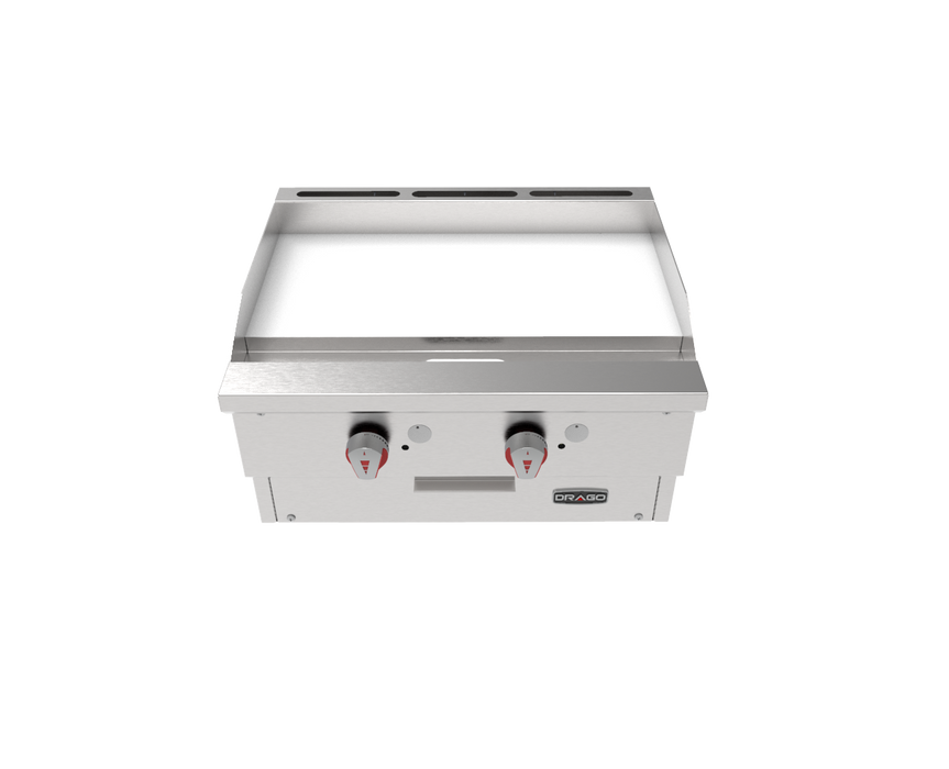 Plancha Slim 2 Quemadores Drago PG-2 SLIM