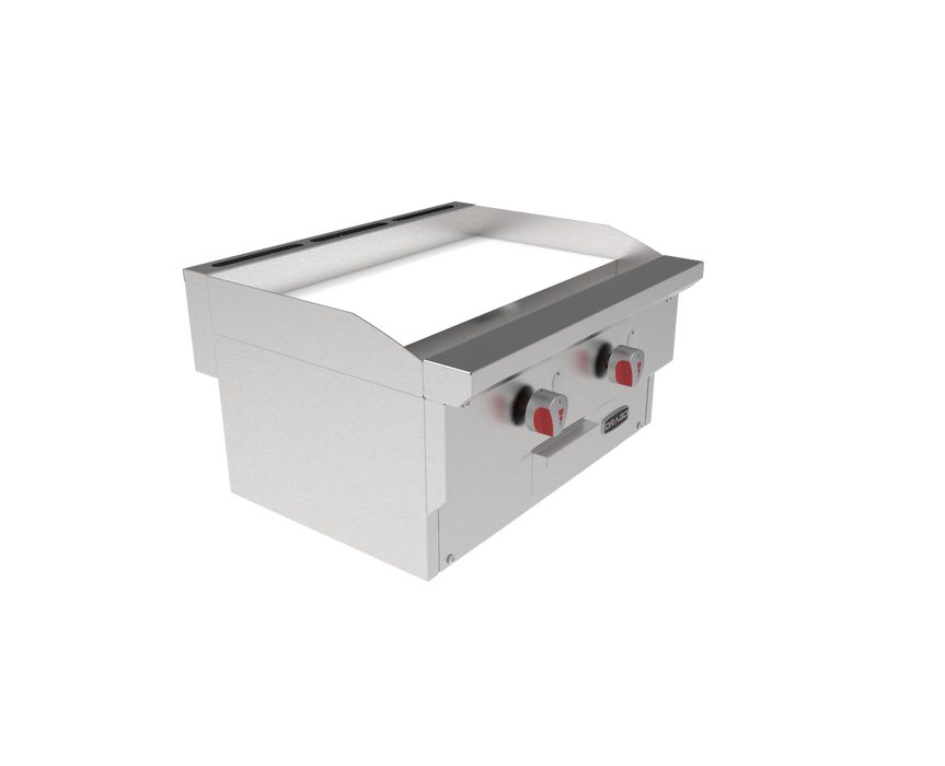 Plancha Slim 2 Quemadores Drago PG-2 SLIM