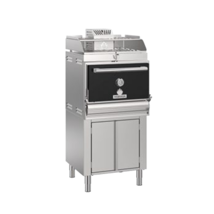 Horno con Armario Bajo y Soporte de Bandejas 75 a 95 Comensales Mibrasa HMBABSB160-VS