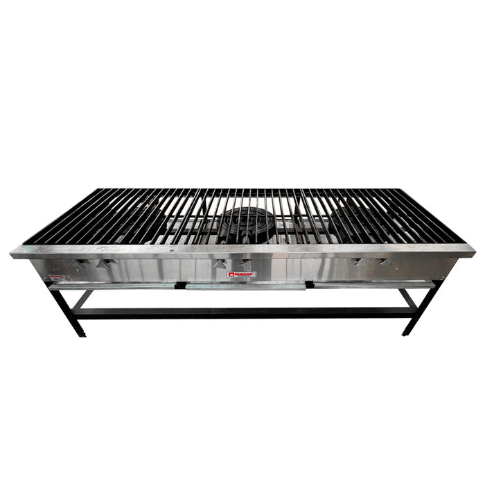 Estufón a Gas LP 3 Quemadores Vulcan Triple INMEZA FACTORY E3VT LP
