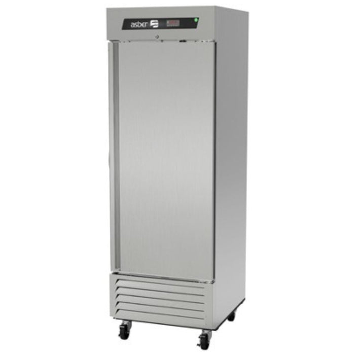 Refrigerador Vertical 1 Puerta Acero Inox 23 Pies Asber ARR-23-H HC