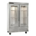 CENTERLINE CLBM-49R-FG Refrigerador 2 Puertas de cristal