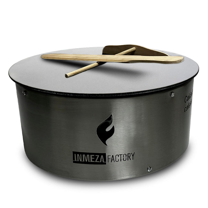 Crepera a Gas LP 40 cm Placa Pulida INMEZA FACTORY GALP LP