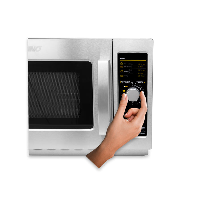 Horno De Microondas 1.2 Pies Analogo 1,000W 120V Rhino HOMIC-12A