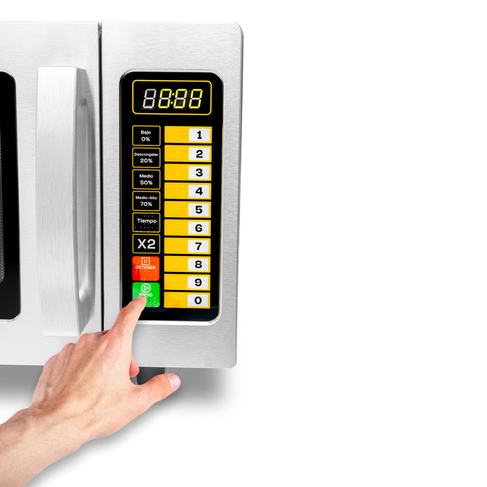 Horno De Microondas 0.9 Pies Digital 1,000W 120V Rhino HOMIC-09D
