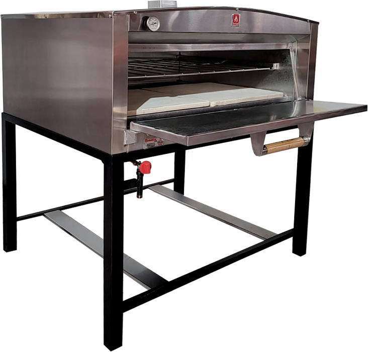 Horno Pizza a Gas LP Inoxidable 2 Charolas INMEZA FACTORY HPE2 LP