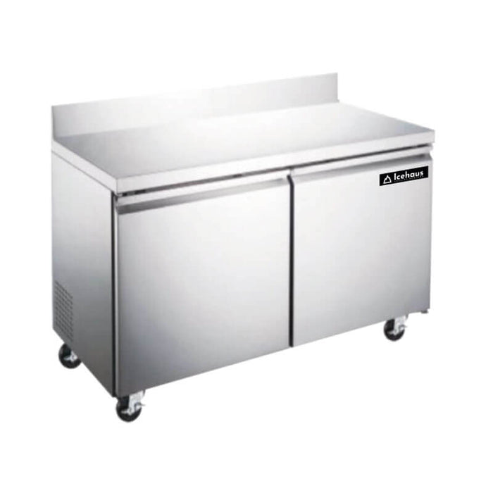 Mesa De Trabajo Congelador 2 Puertas 11 Pies Icehaus MTC-2P-SS-01