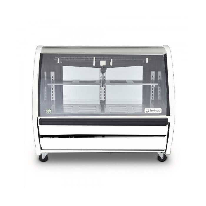 Vitrina Cremera Blanca Luz Led 13.53 Pies (1028516) Imbera PHS-14B
