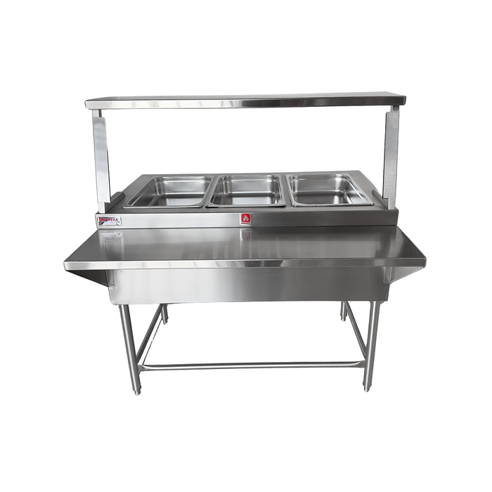 Mesa Fría Sin Gabinete 3 Enteros INMEZA FACTORY MFS3