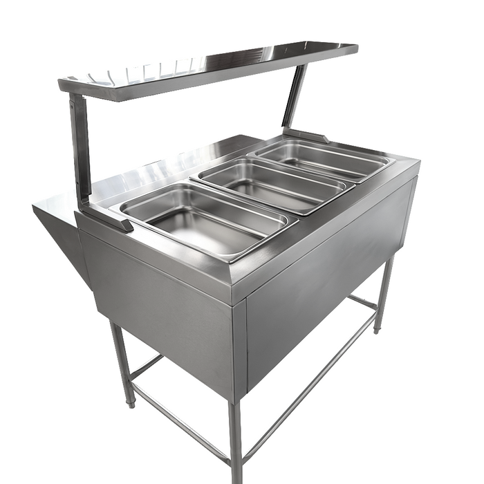 Mesa Fría Sin Gabinete 3 Enteros INMEZA FACTORY MFS3