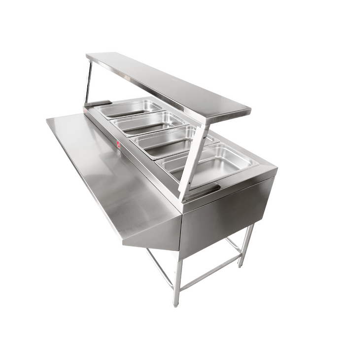 Mesa Fría Sin Gabinete 4 Enteros INMEZA FACTORY MFS4