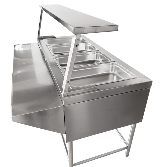 Mesa Fría Sin Gabinete 4 Enteros INMEZA FACTORY MFS4