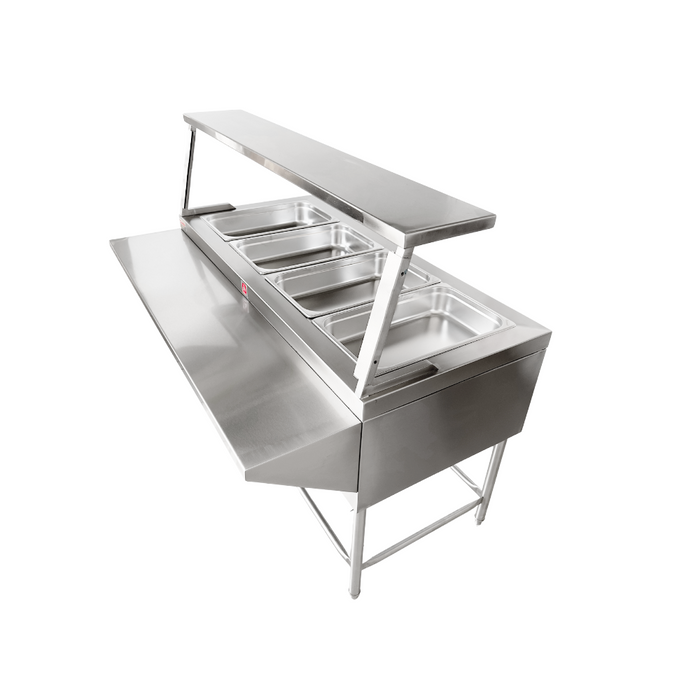 Mesa Fría Sin Gabinete 4 Enteros INMEZA FACTORY MFS4