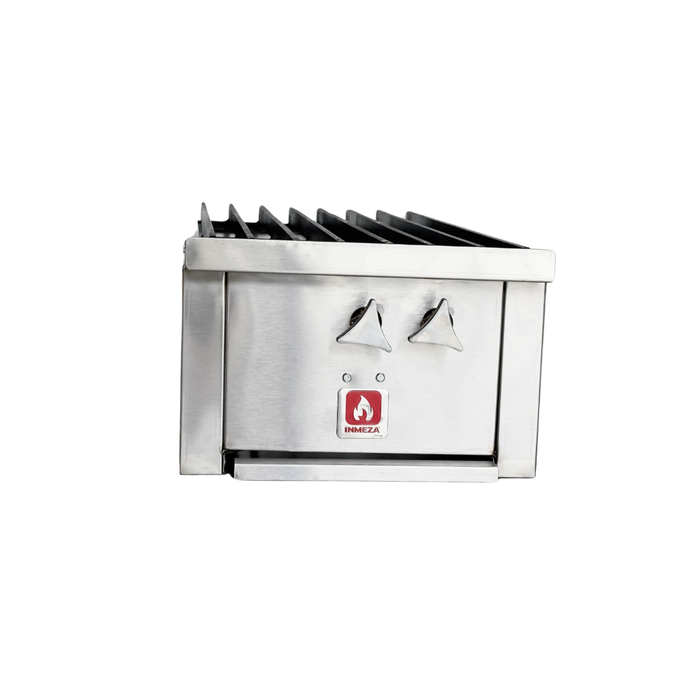 Parrilla a Gas LP 2 Quemadores Lateral INMEZA FACTORY 2QLI LP