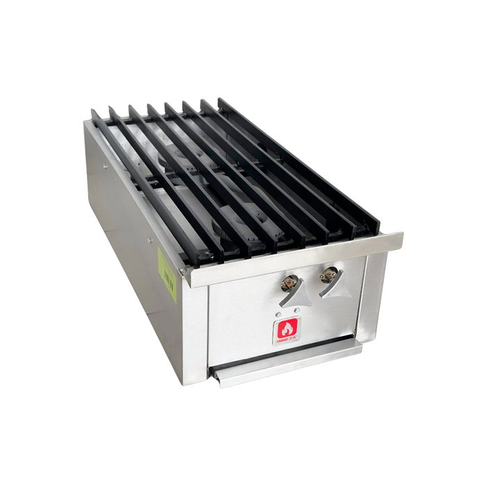 Parrilla a Gas LP 2 Quemadores Lateral INMEZA FACTORY 2QLI LP