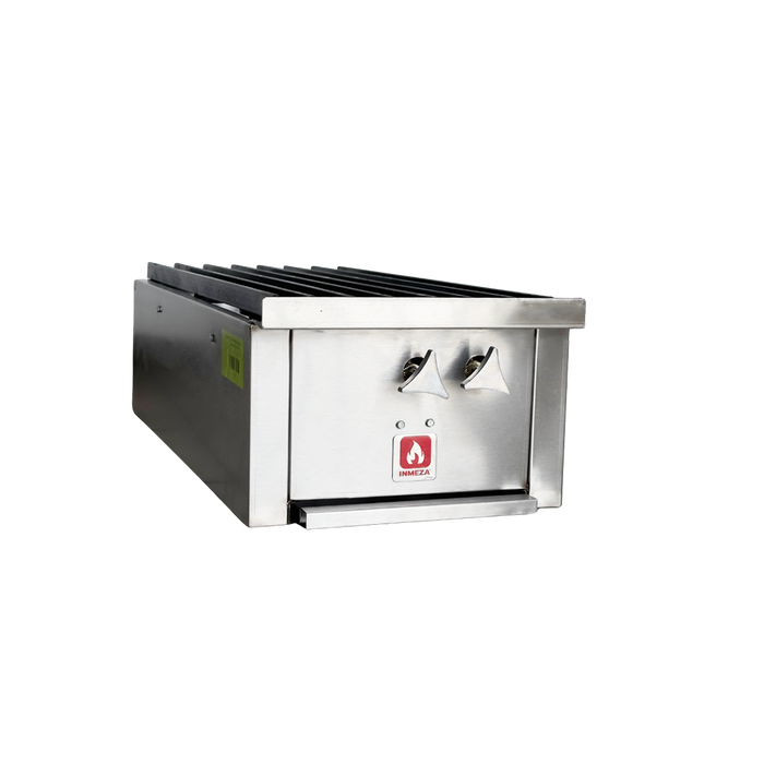 Parrilla a Gas LP 2 Quemadores Lateral INMEZA FACTORY 2QLI LP