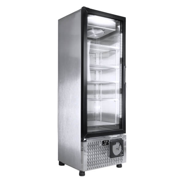 Refrigerador Médico Vertical Acero Inox Luz Led C/graficador 12 Pies (1024061) Imbera VMC12B-M1