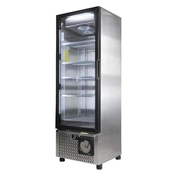 Refrigerador Médico Vertical Acero Inox Luz Led C/graficador 12 Pies (1024061) Imbera VMC12B-M1