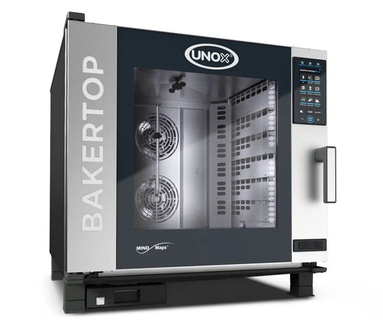 Horno Mixto a Gas UNOX BAKERTOP MIND.Maps XAVC-06FS-GPRM-AL
