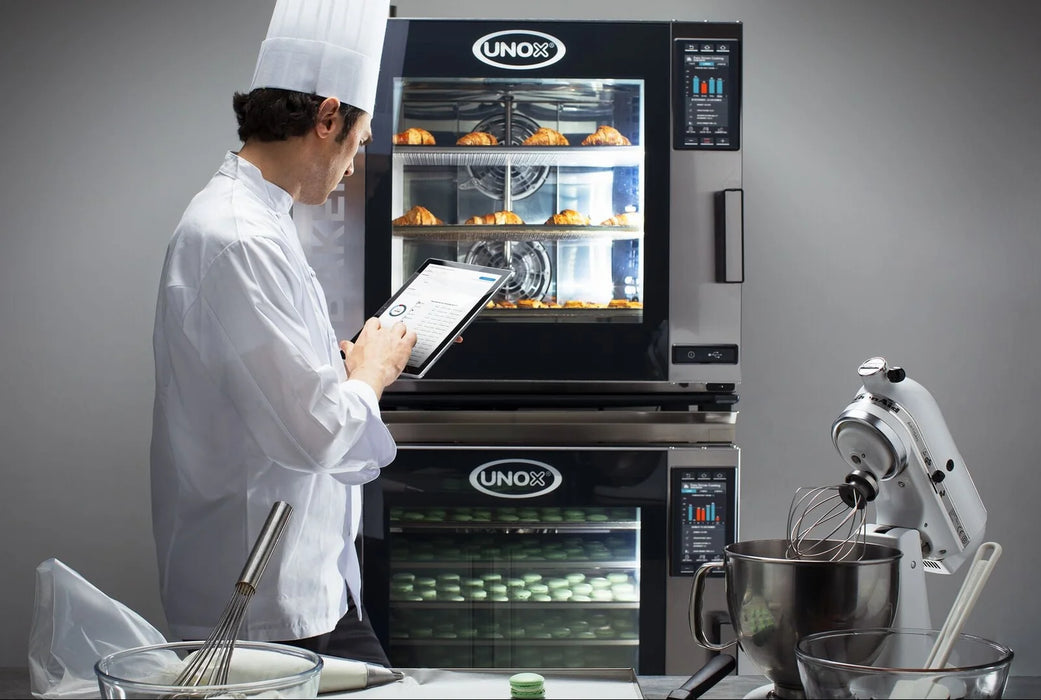Horno Mixto a Gas UNOX BAKERTOP MIND.Maps XAVC-06FS-GPRM-AL