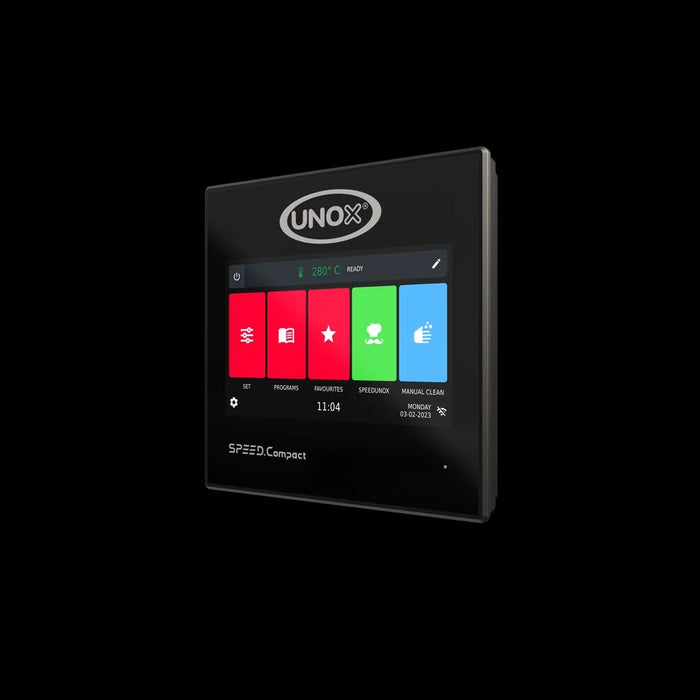 Horno de Convección y Cocción Acelerada UNOX SPEED.Compact ECO XEMA-01NS-MCDS-AL