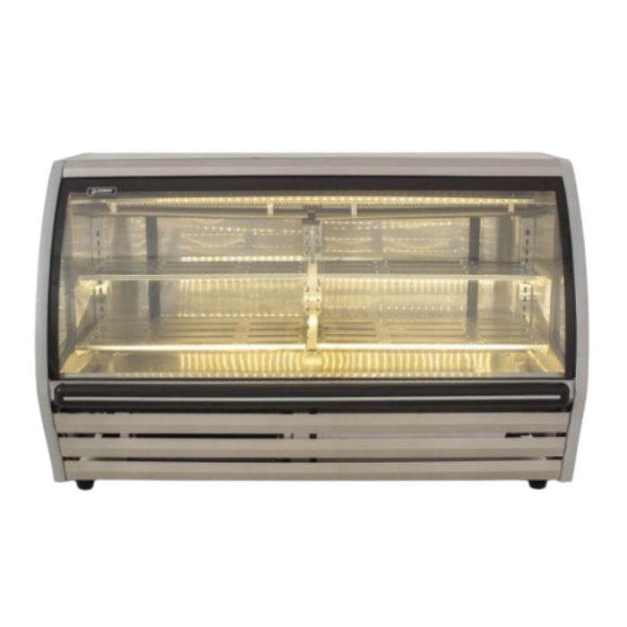 Vitrina Cremera Acero Inox Luz Led 18 Pies (1021455) Imbera BHS200CRE-I F2