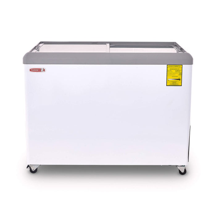 Congelador Horizontal Tapa Cristal Plano 287L Torrey CHC-110PR