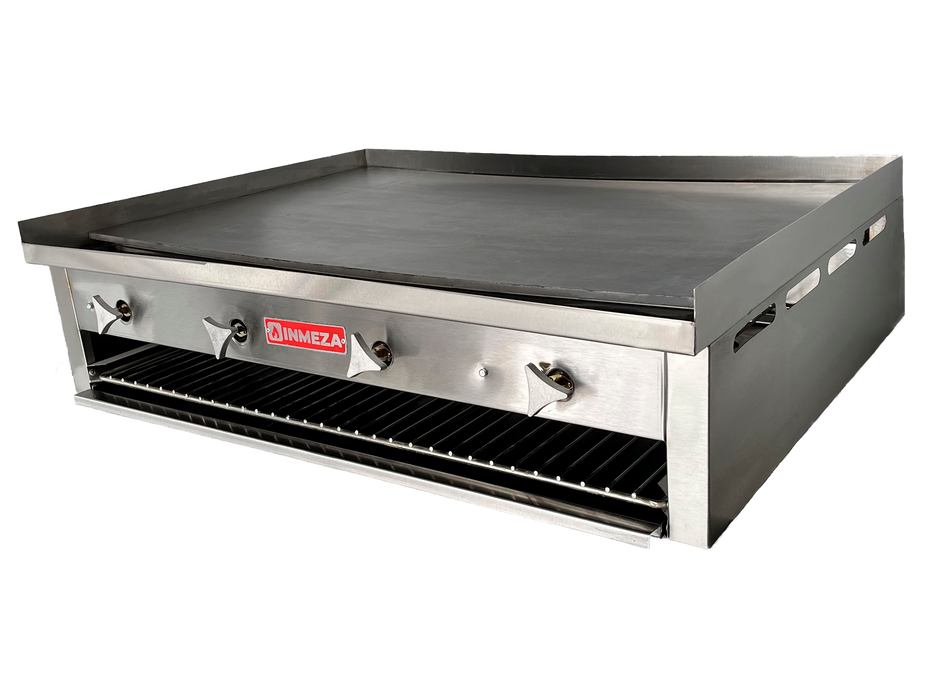 Plancha Grande a Gas LP 4 Quemadores INMEZA FACTORY PLAGI LP