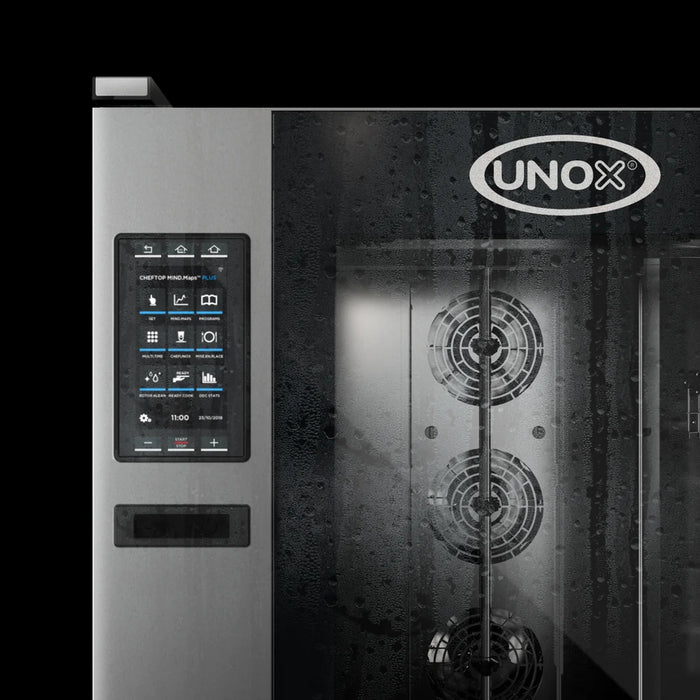 Horno Mixto Eléctrico de Carro UNOX BAKERTOP MIND.Maps XEBL-16FS-DPRS-AL