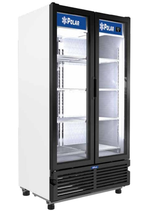 Refrigerador Vertical 2 Puertas Cristal 26 Pies Polar PVC26
