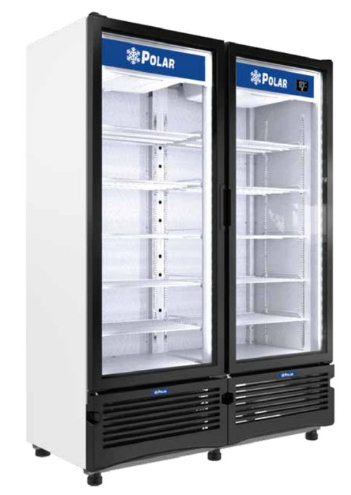 Refrigerador Vertical 2 Puertas Cristal 42 Pies Polar PVC42