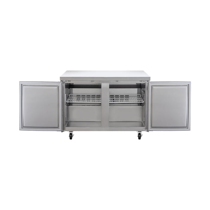 Congelador Bajo Barra 2 Puertas 11 Pies Icehaus CBB-2P-SS-01