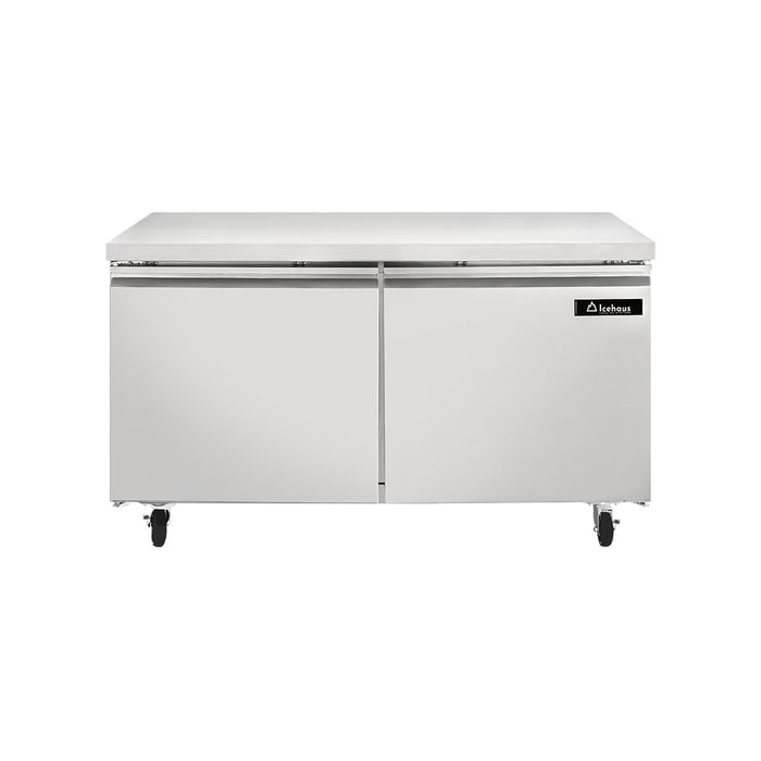 Refrigerador Bajo Barra 2 Puertas 15 Pies Icehaus RBB-2P-SS-02