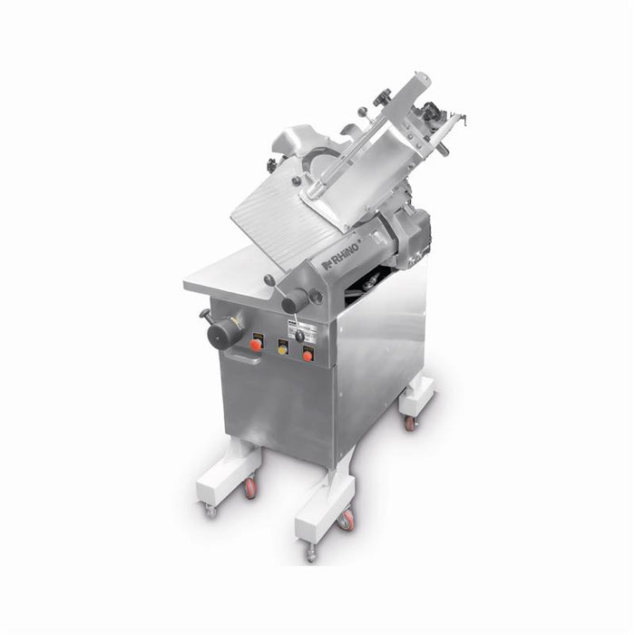 Rebanadora Automática para Carne Semi Congelada 30 Kg 1 Hp 110V Rhino REBAC-363